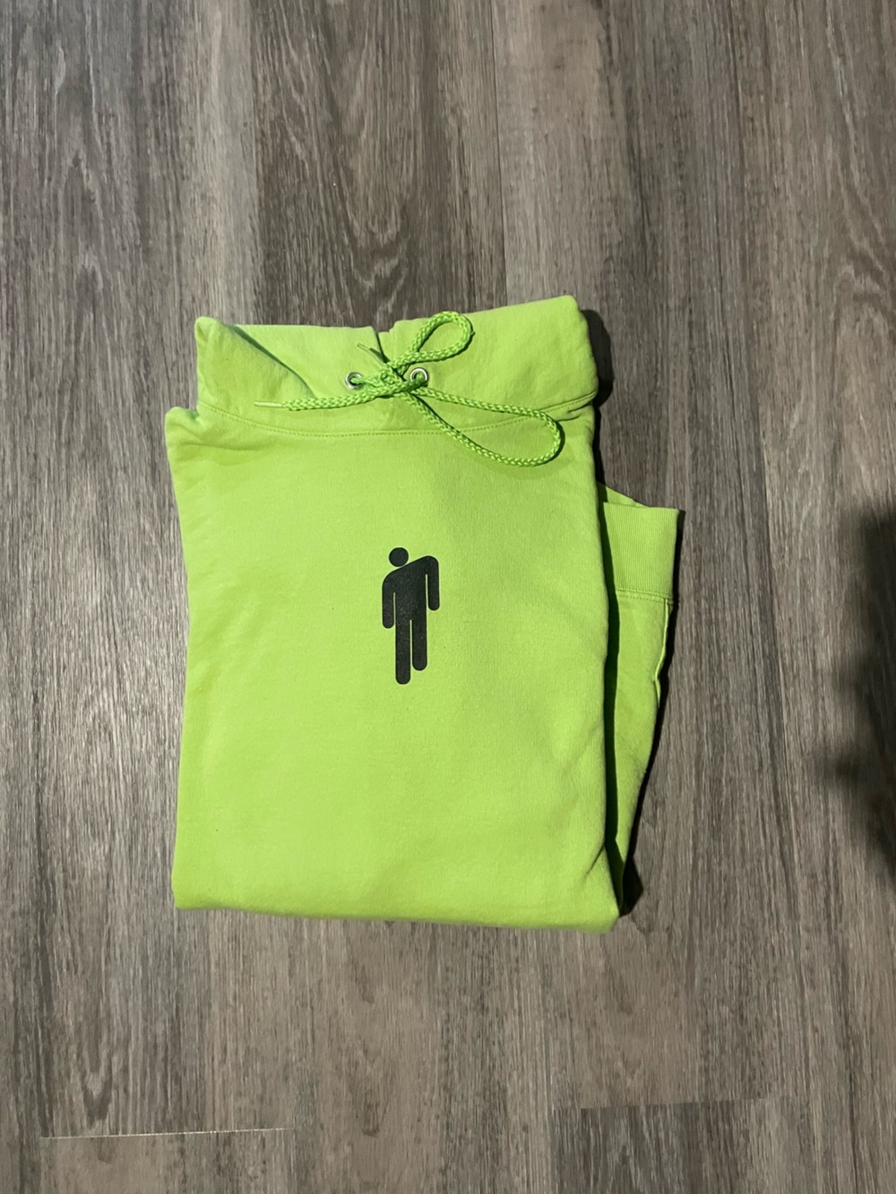 Billie Eilish Neon Lime Green Hoodie